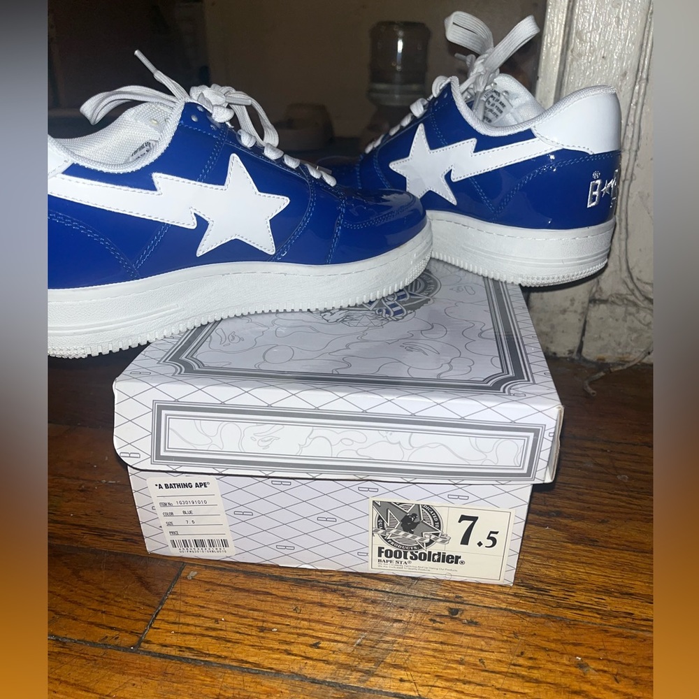 Blue & White